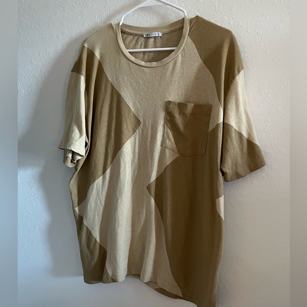 Zara Textured Shirt NWOT